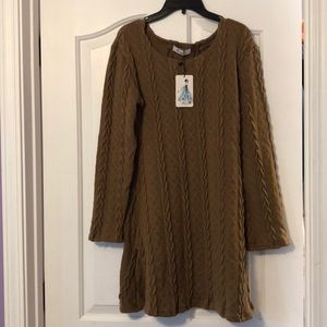 NWT sweater tunic/dress
